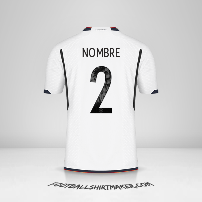 Jersey Alemania 2022 -  nombre - 2