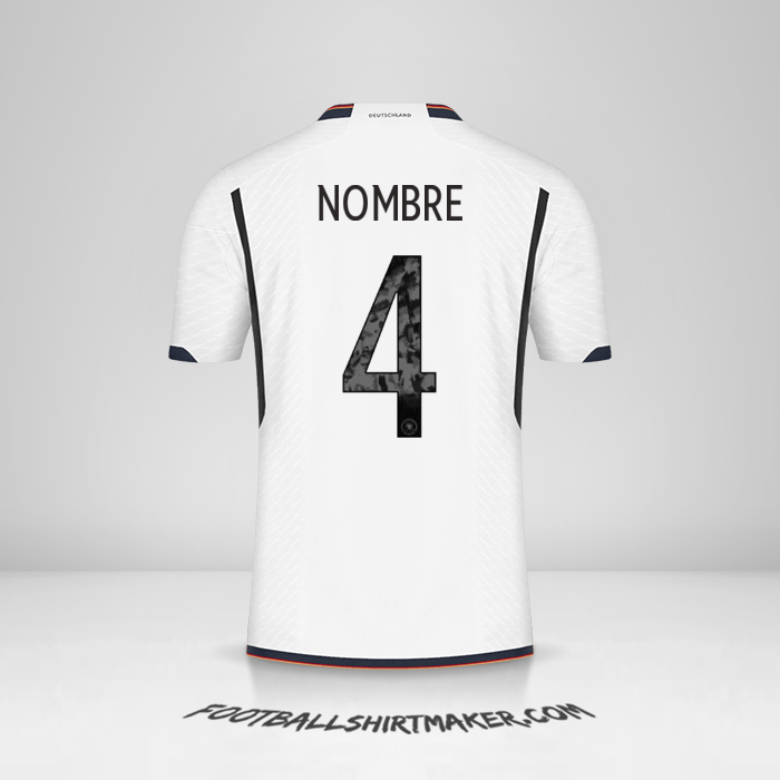 Jersey Alemania 2022 -  nombre - 4