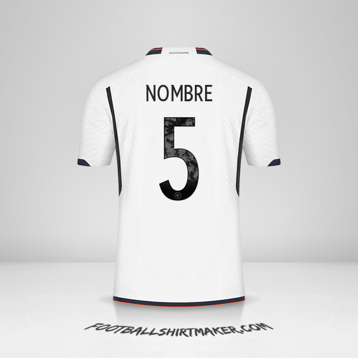 Camiseta Alemania 2022 -  nombre - 5