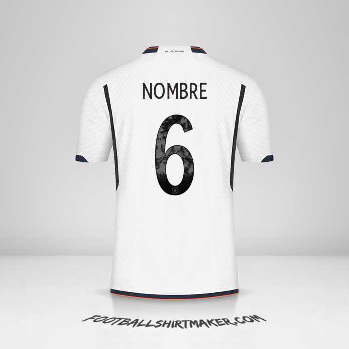 Jersey Alemania 2022 -  nombre - 6
