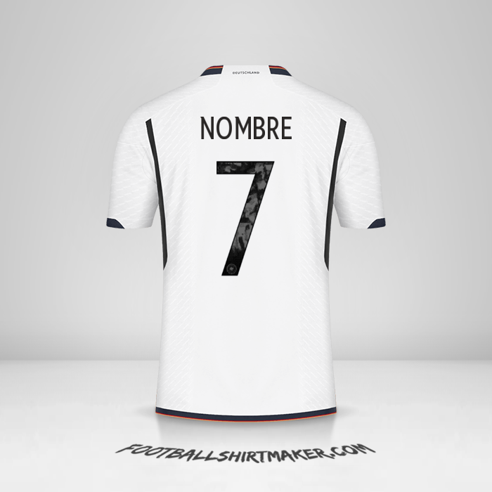 Jersey Alemania 2022 -  nombre - 7