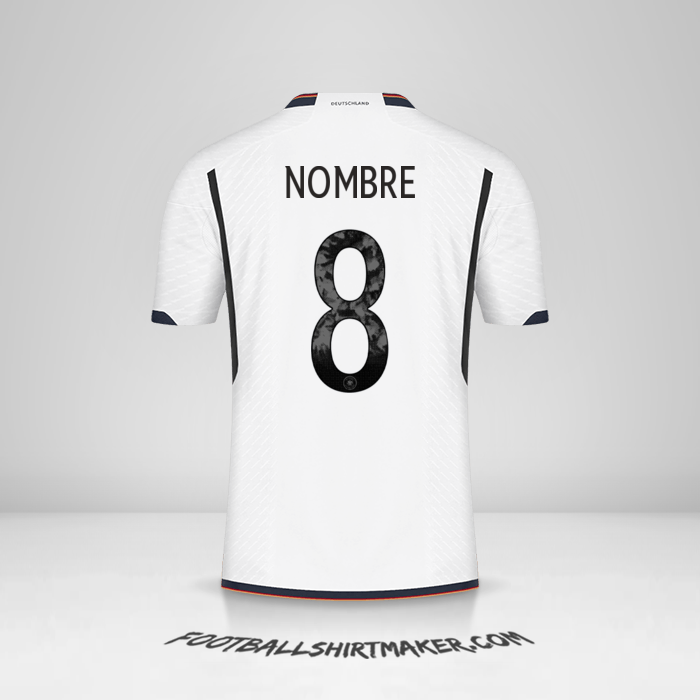 Jersey Alemania 2022 -  nombre - 8