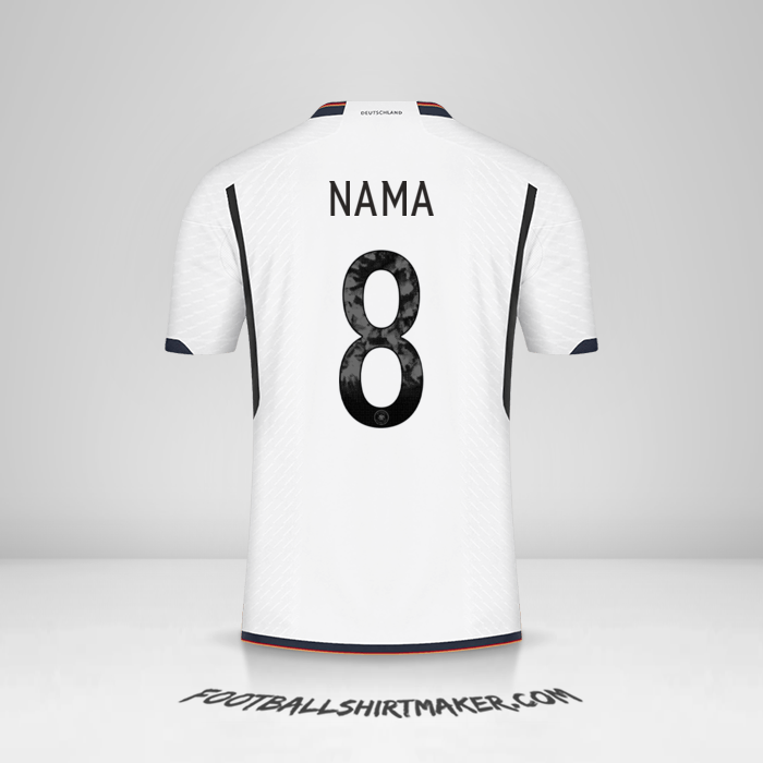 Jersey Jerman 2022 -  nama - 8