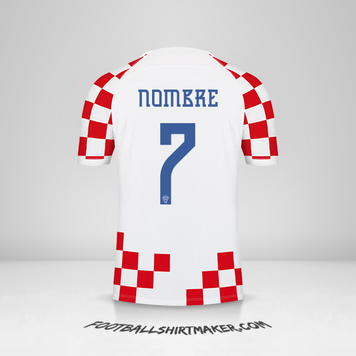 Jersey Croacia 2022 -  nombre - 7