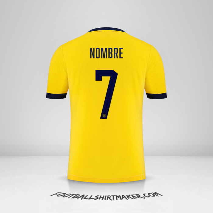 Jersey Ecuador 2022 -  nombre - 7