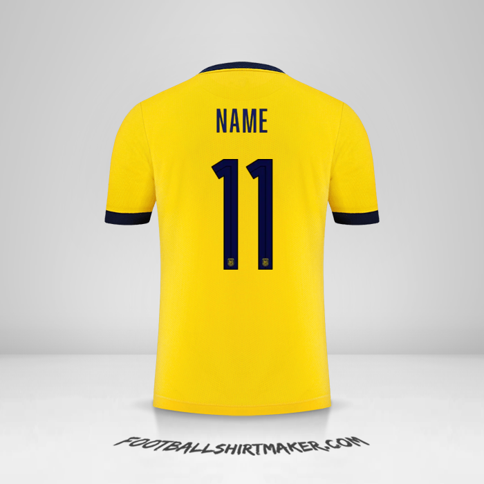 Shirt Ecuador 2022 -  name - 11