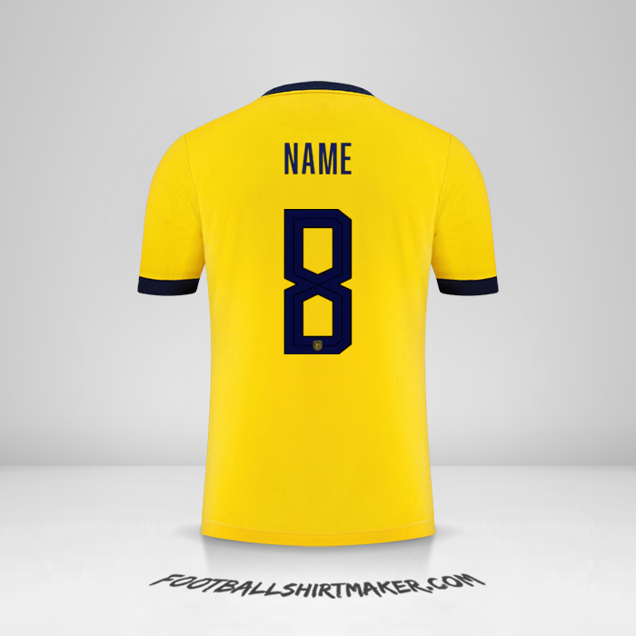 Jersey Ecuador 2022 -  name - 8