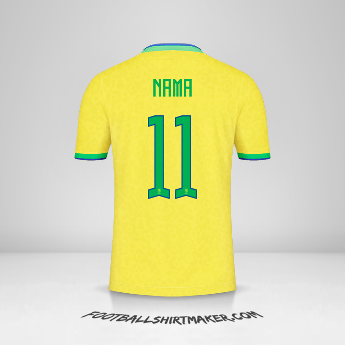 Jersey Brasil 2022 -  nama - 11