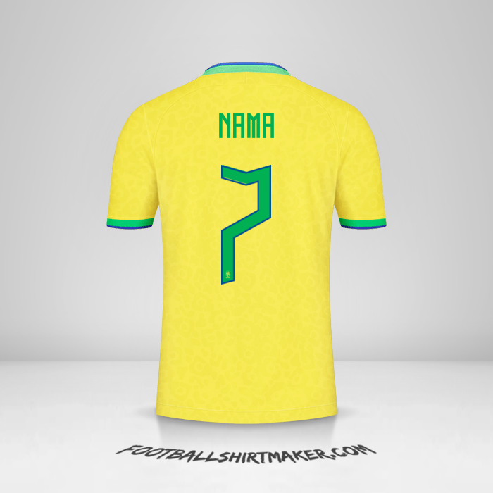 Jersey Brasil 2022 -  nama - 7