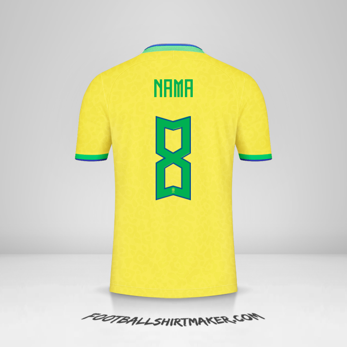 Jersey Brasil 2022 -  nama - 8