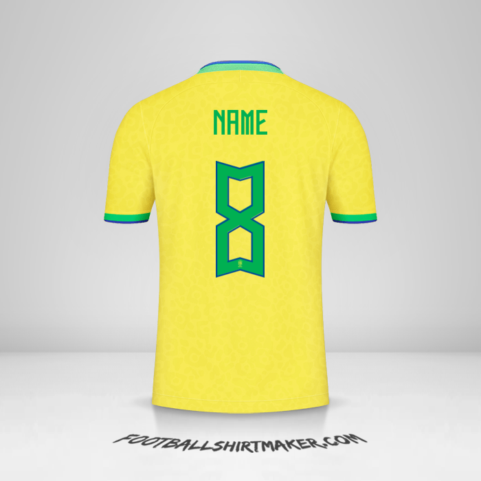 Trikot Brasilien 2022 -  name - 8