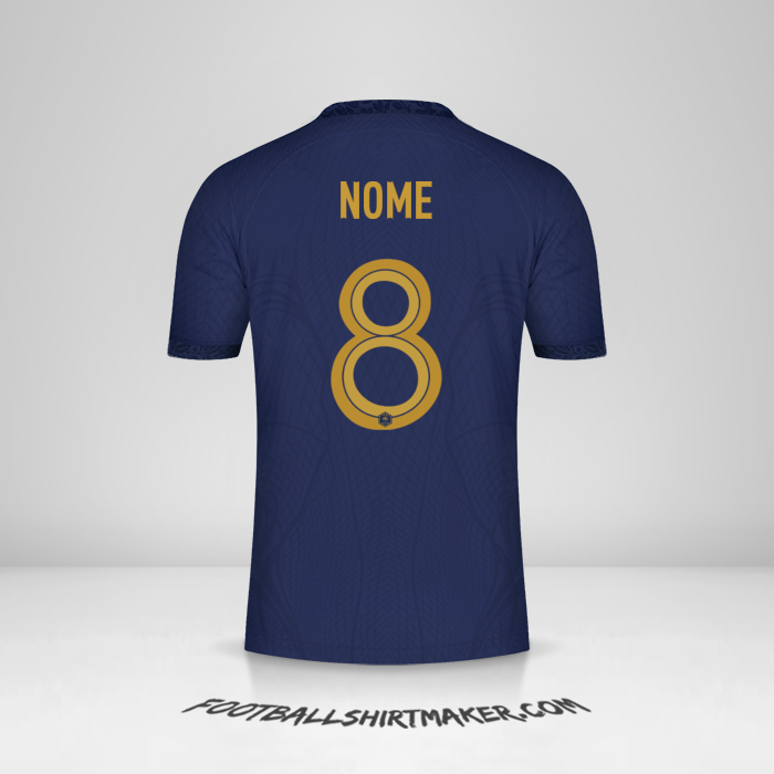 Camisa França 2022 -  nome - 8