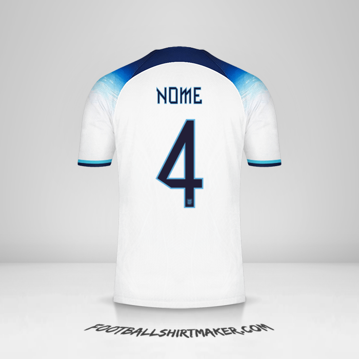 Maglia Inghilterra 2022 -  nome - 4