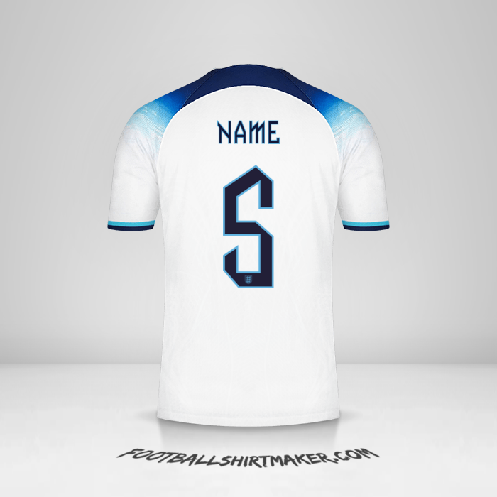 Shirt England 2022 -  name - 5