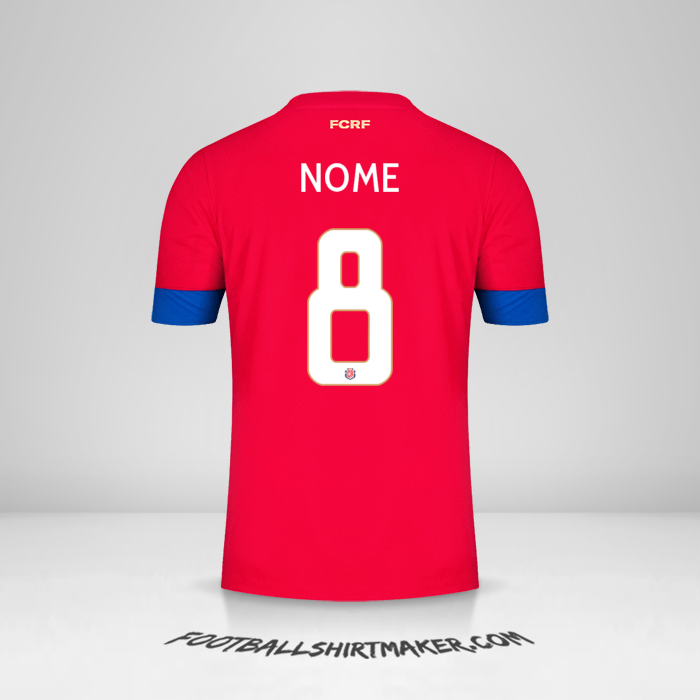 Camisa Costa Rica 2022 -  nome - 8