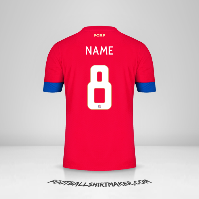 Trikot Costa Rica 2022 -  name - 8