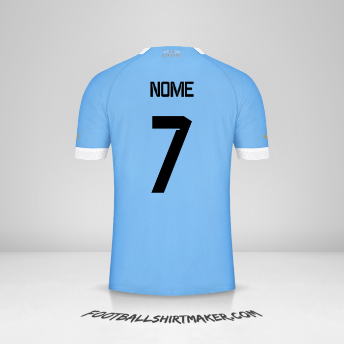 Camisola Uruguai 2022 -  nome - 7