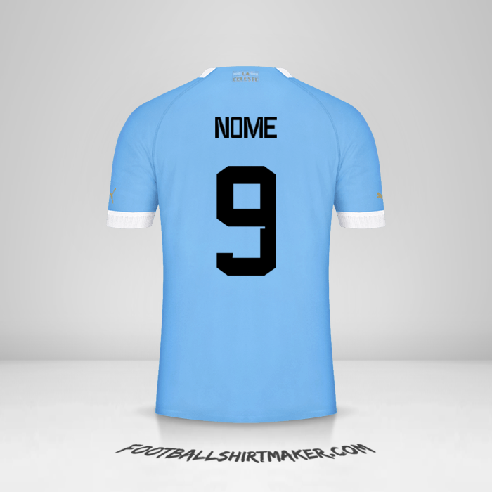 Maglia Uruguay 2022 -  nome - 9