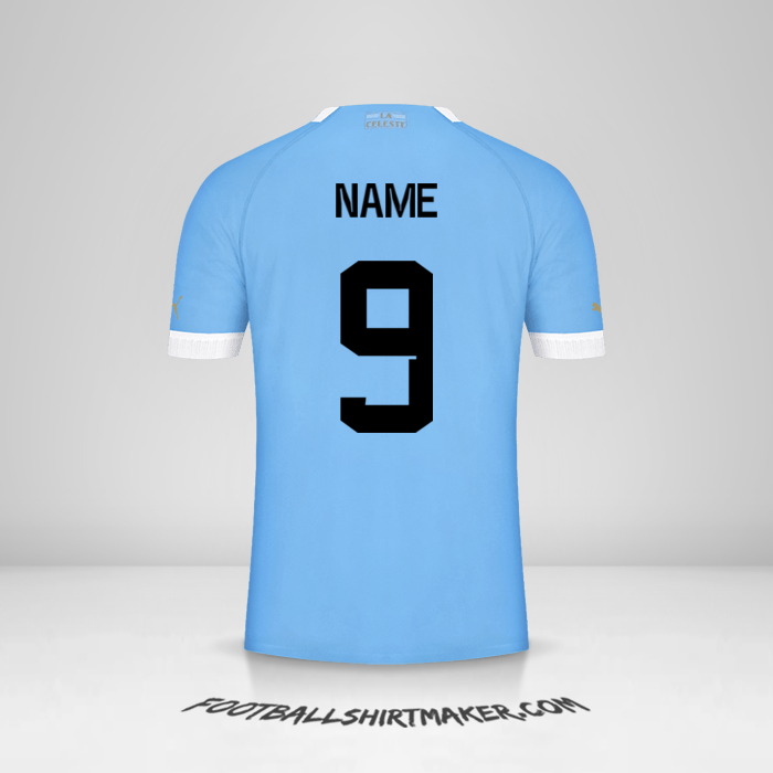 Trikot Uruguay 2022 -  name - 9