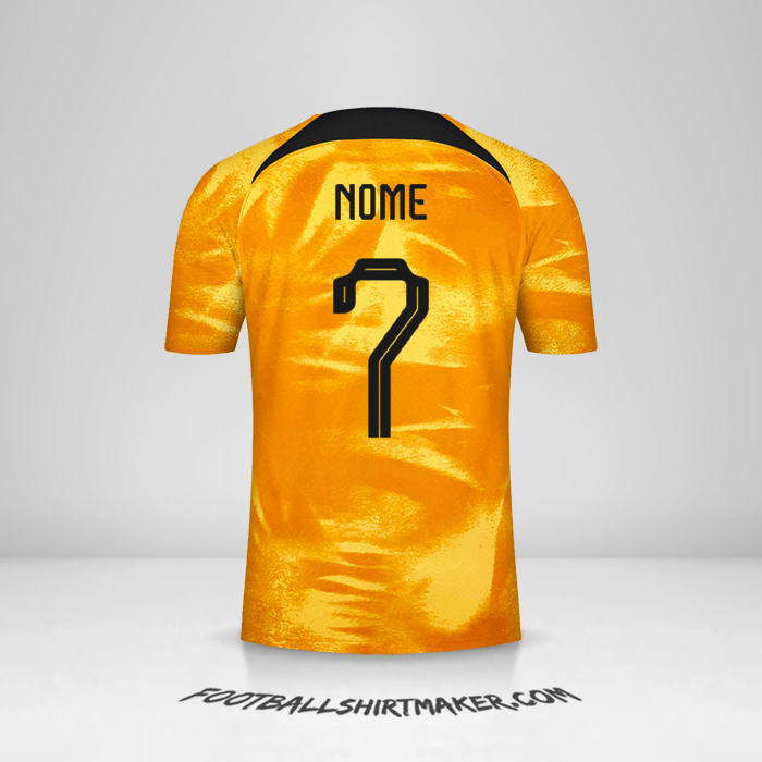 Camisola Países Baixos 2022 -  nome - 7