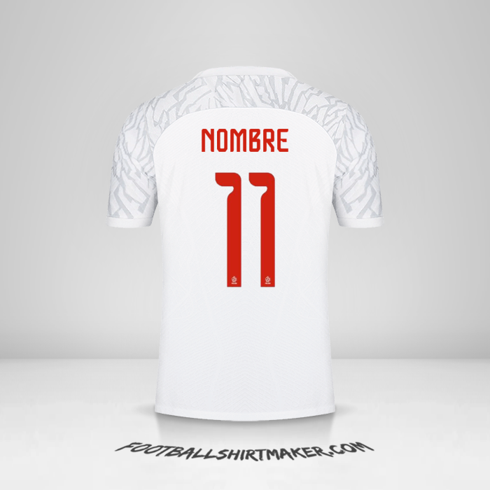 Camiseta Polonia 2022 -  nombre - 11