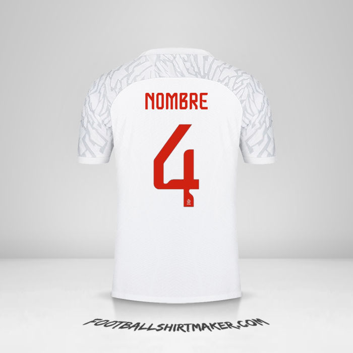 Jersey Polonia 2022 -  nombre - 4