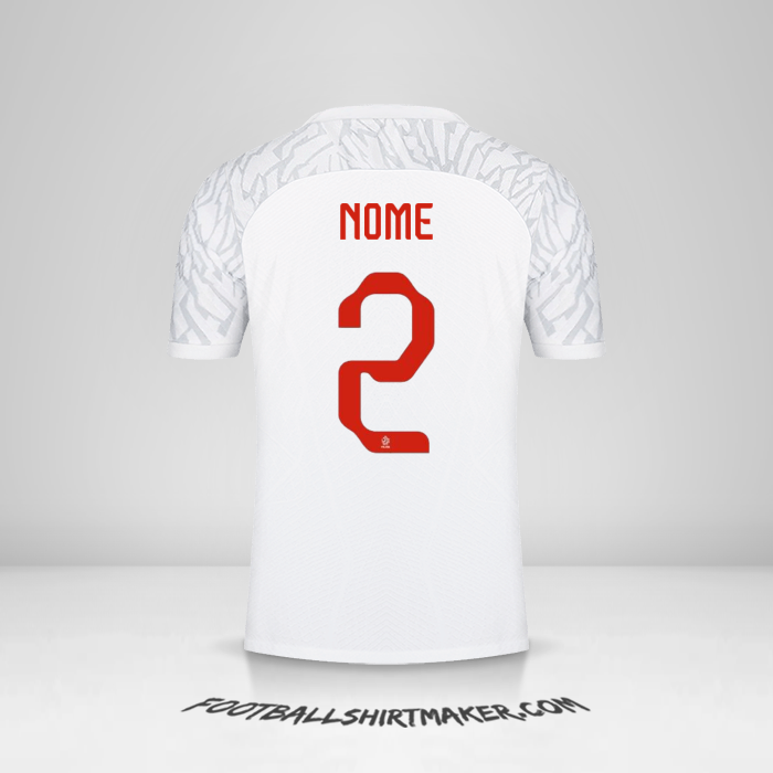 Maglia Polonia 2022 -  nome - 2
