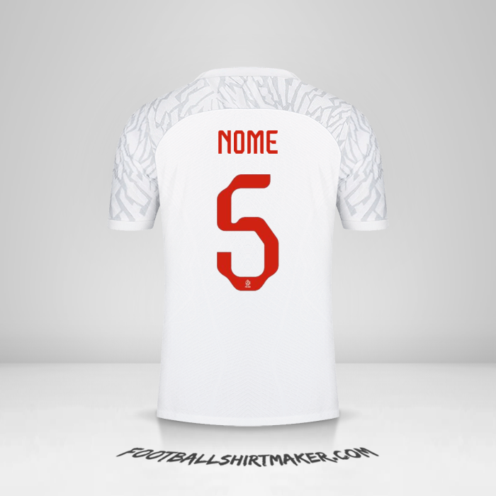 Maglia Polonia 2022 -  nome - 5