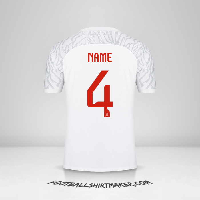Shirt Poland 2022 -  name - 4