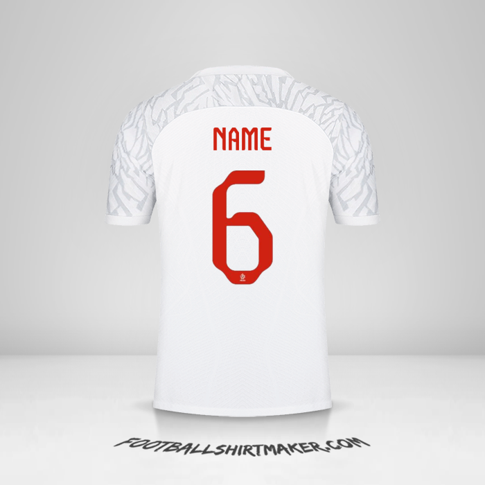 Trikot Polen 2022 -  name - 6