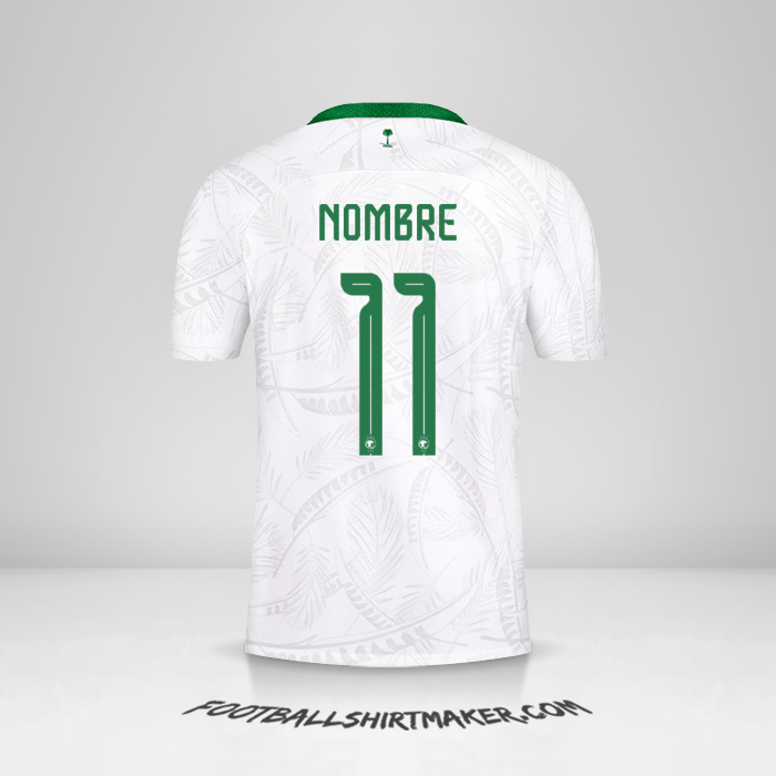 Camiseta Arabia Saudita 2022 -  nombre - 11
