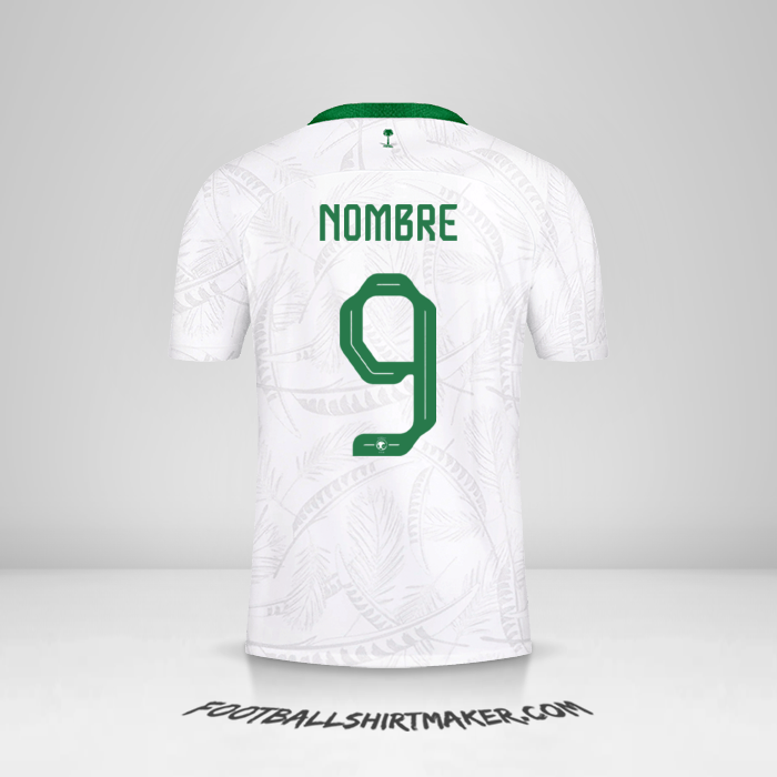 Jersey Arabia Saudita 2022 -  nombre - 9