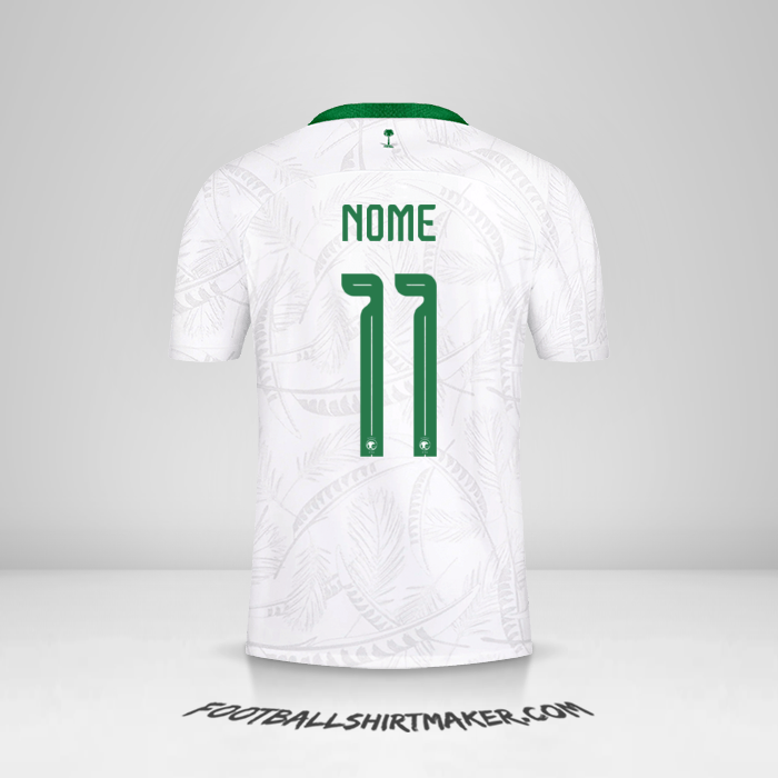Camisa Arábia Saudita 2022 -  nome - 11