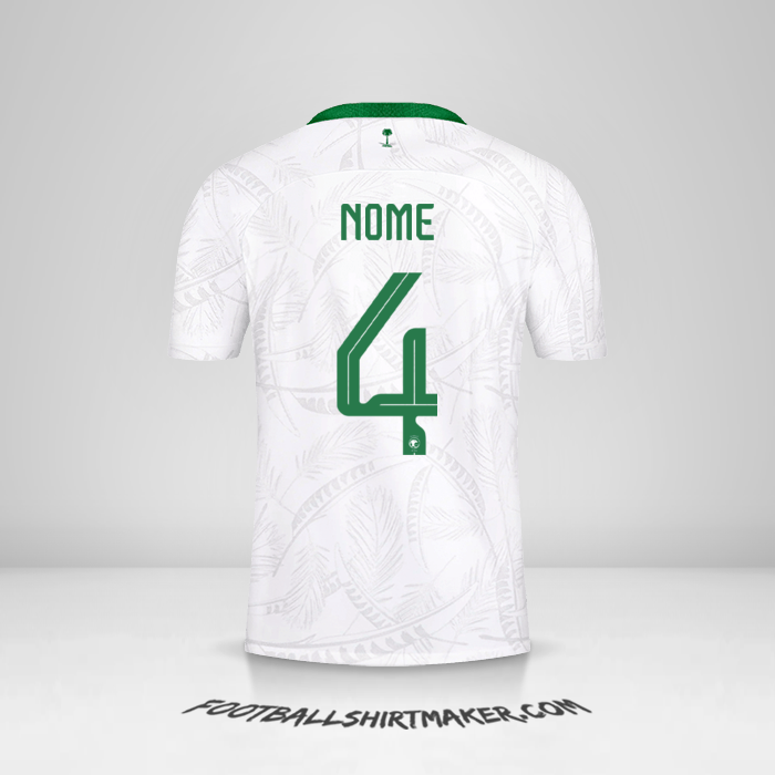 Maglia Arabia Saudita 2022 -  nome - 4