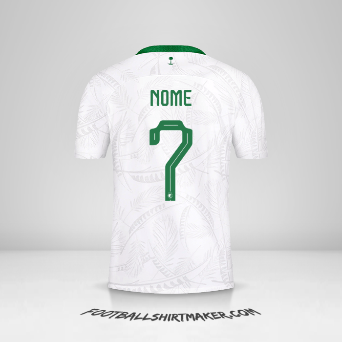 Maglia Arabia Saudita 2022 -  nome - 7