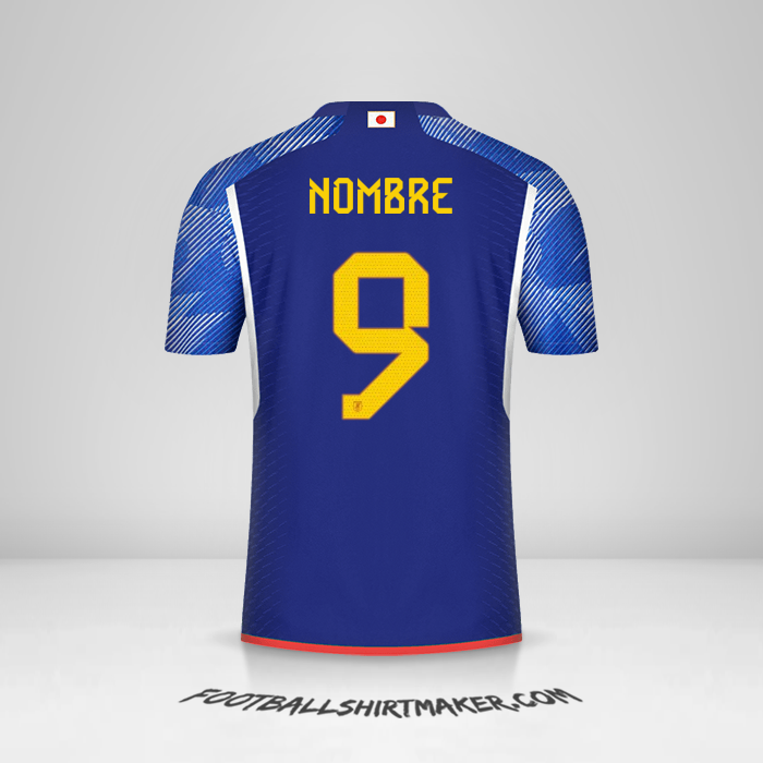 Jersey Japon 2022 -  nombre - 9