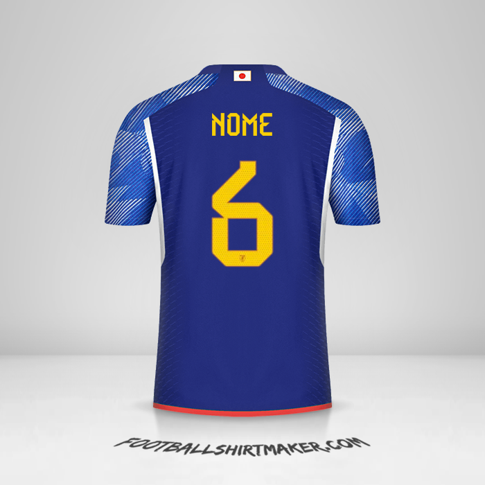 Camisa Japão 2022 -  nome - 6