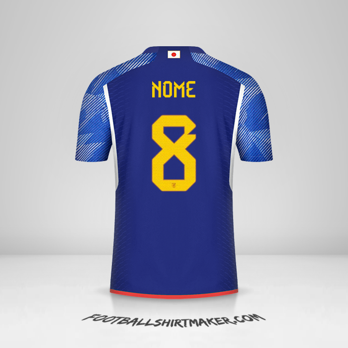 Camisa Japão 2022 -  nome - 8