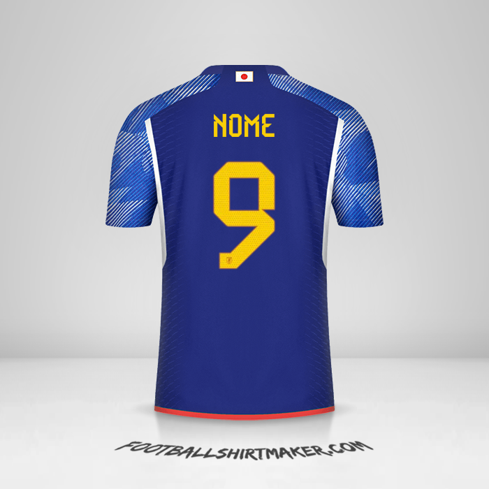 Camisa Japão 2022 -  nome - 9