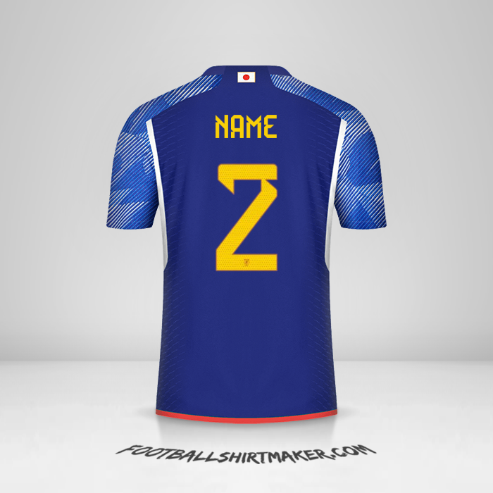 Shirt Japan 2022 -  name - 2