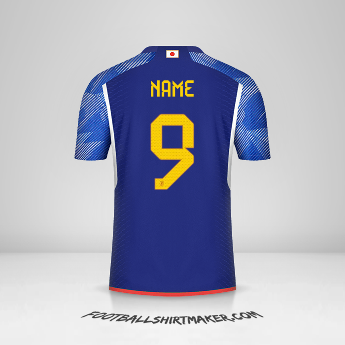 Trikot Japan 2022 -  name - 9
