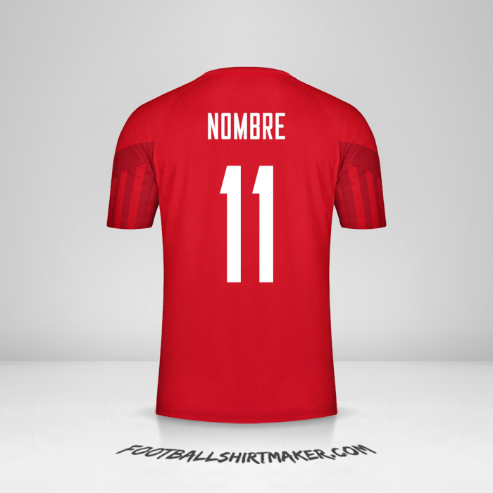Jersey Dinamarca 2022 -  nombre - 11