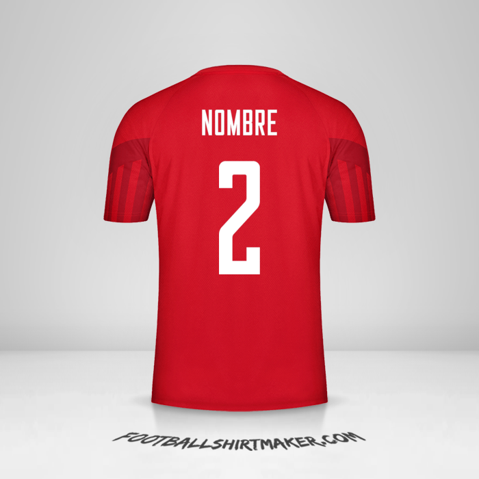 Jersey Dinamarca 2022 -  nombre - 2