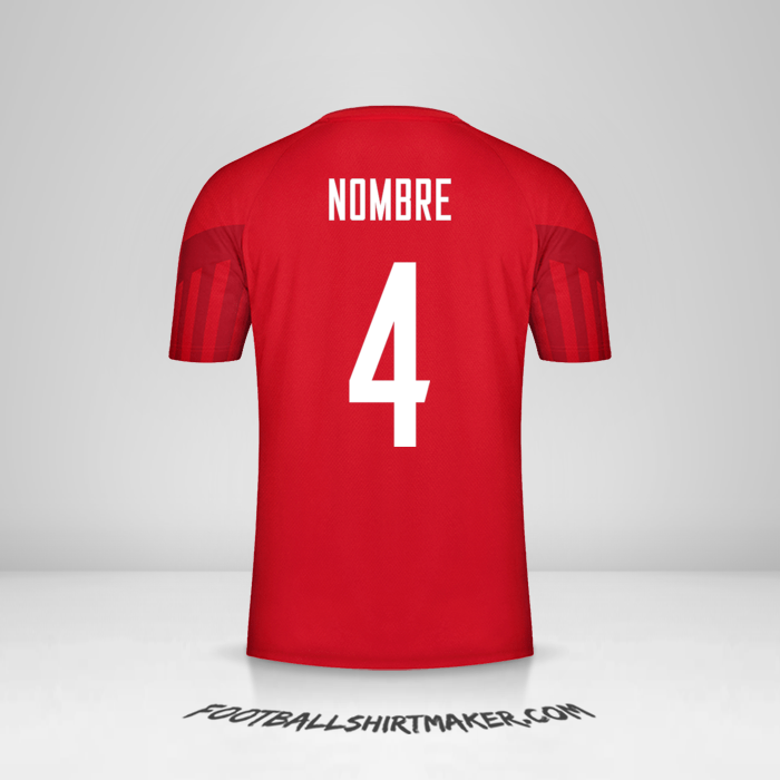 Jersey Dinamarca 2022 -  nombre - 4