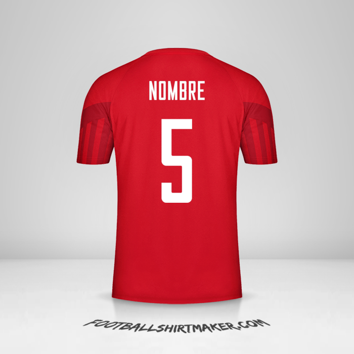 Jersey Dinamarca 2022 -  nombre - 5