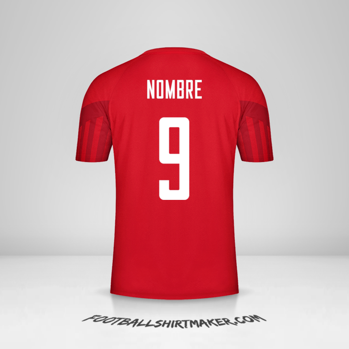 Jersey Dinamarca 2022 -  nombre - 9