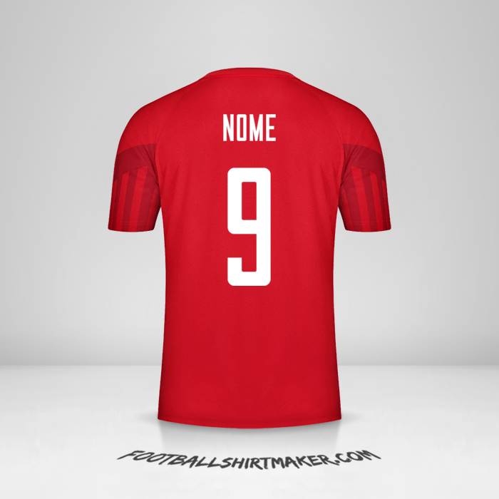 Maglia Danimarca 2022 -  nome - 9