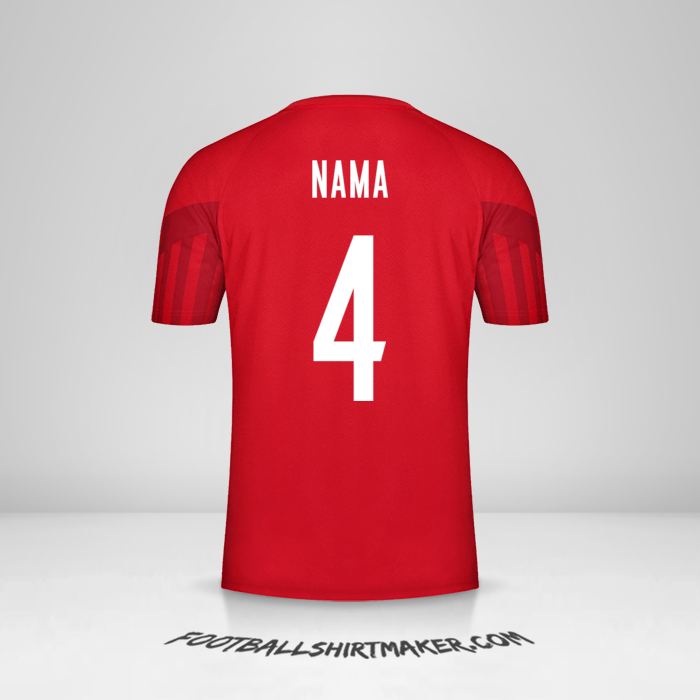 Jersey Denmark 2022 -  nama - 4