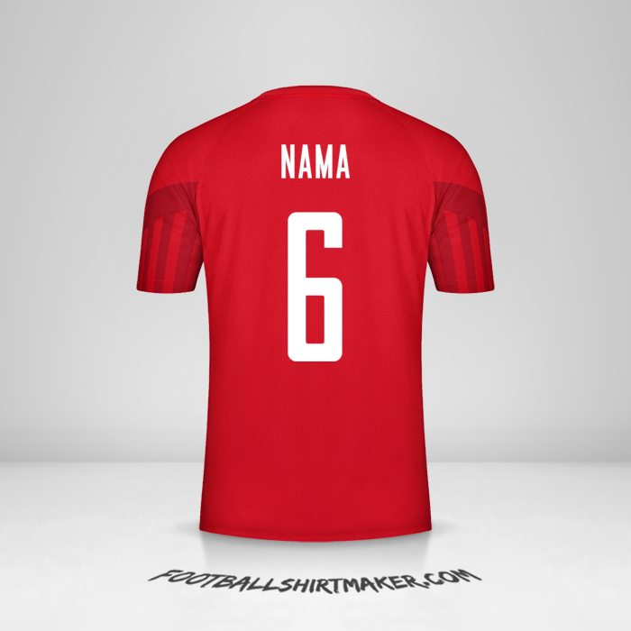 Jersey Denmark 2022 -  nama - 6