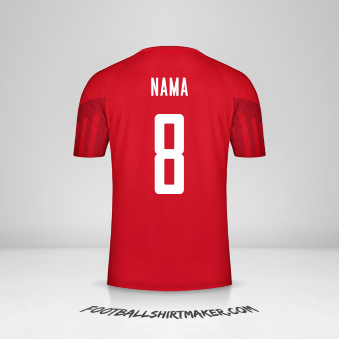 Jersey Denmark 2022 -  nama - 8
